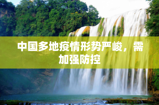 中国多地疫情形势严峻，需加强防控