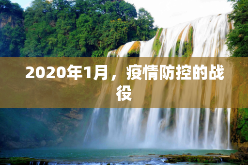 2020年1月，疫情防控的战役