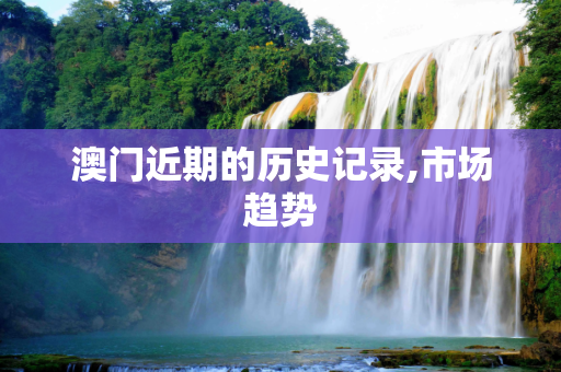 澳门近期的历史记录,市场趋势