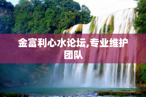金富利心水论坛,专业维护团队