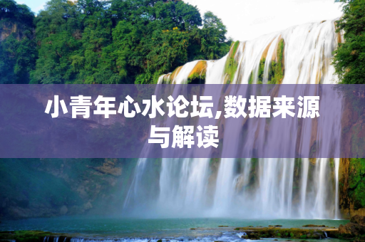小青年心水论坛,数据来源与解读