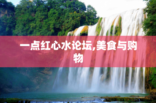 一点红心水论坛,美食与购物