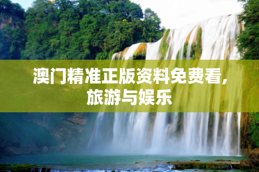 澳门精准正版资料免费看,旅游与娱乐