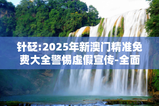 针砭:2025年新澳门精准免费大全警惕虚假宣传-全面释义